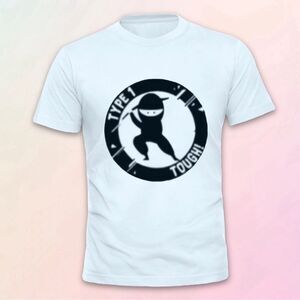 Custom, T1D Ninja Tee, Toddler/Youth